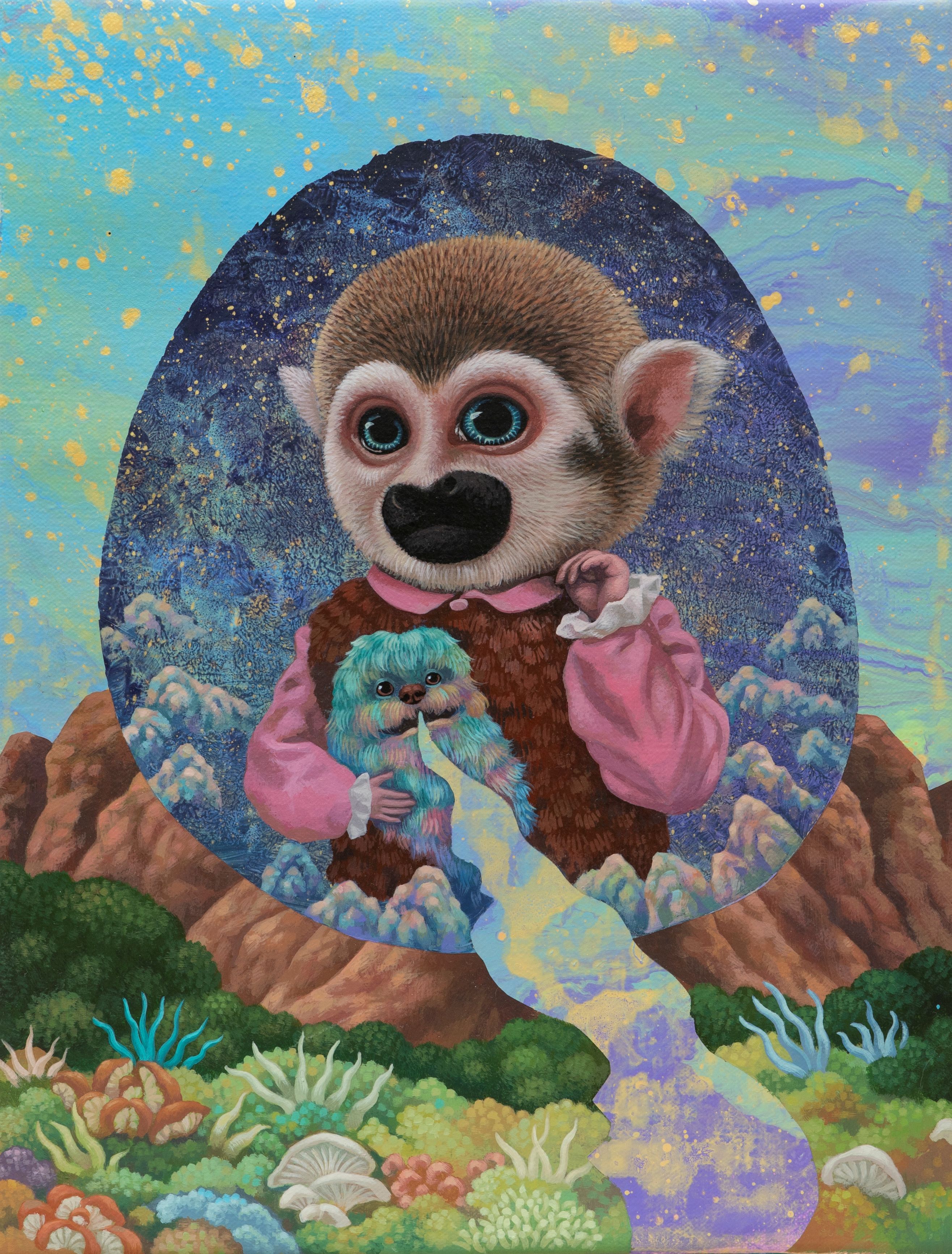 沉思宇宙的猴子四號