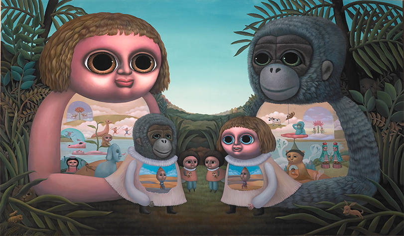 ㄉㄨㄞㄉㄨㄞ與張葛瑞的腹語術習