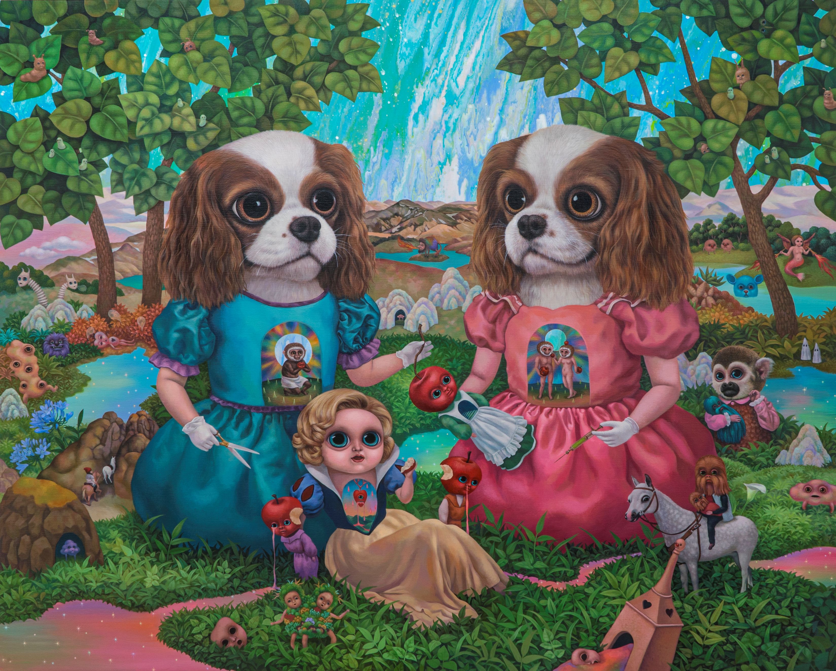 雙胞胎的秘密茶會