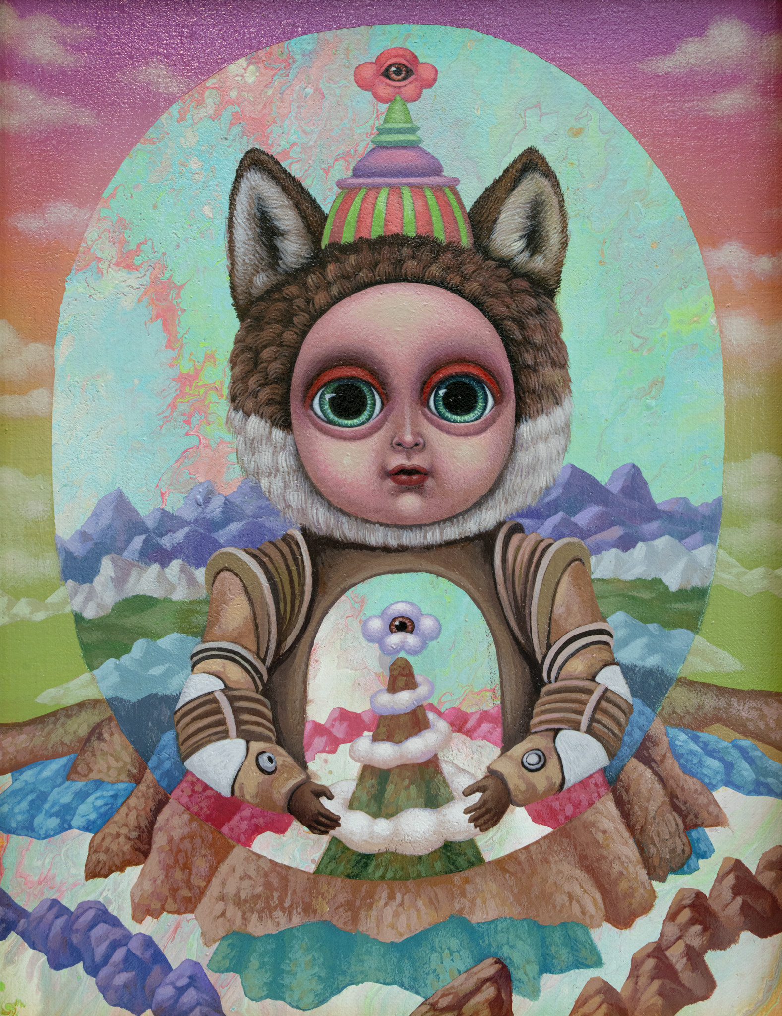 聖像：穿著鎧甲的狼少女 