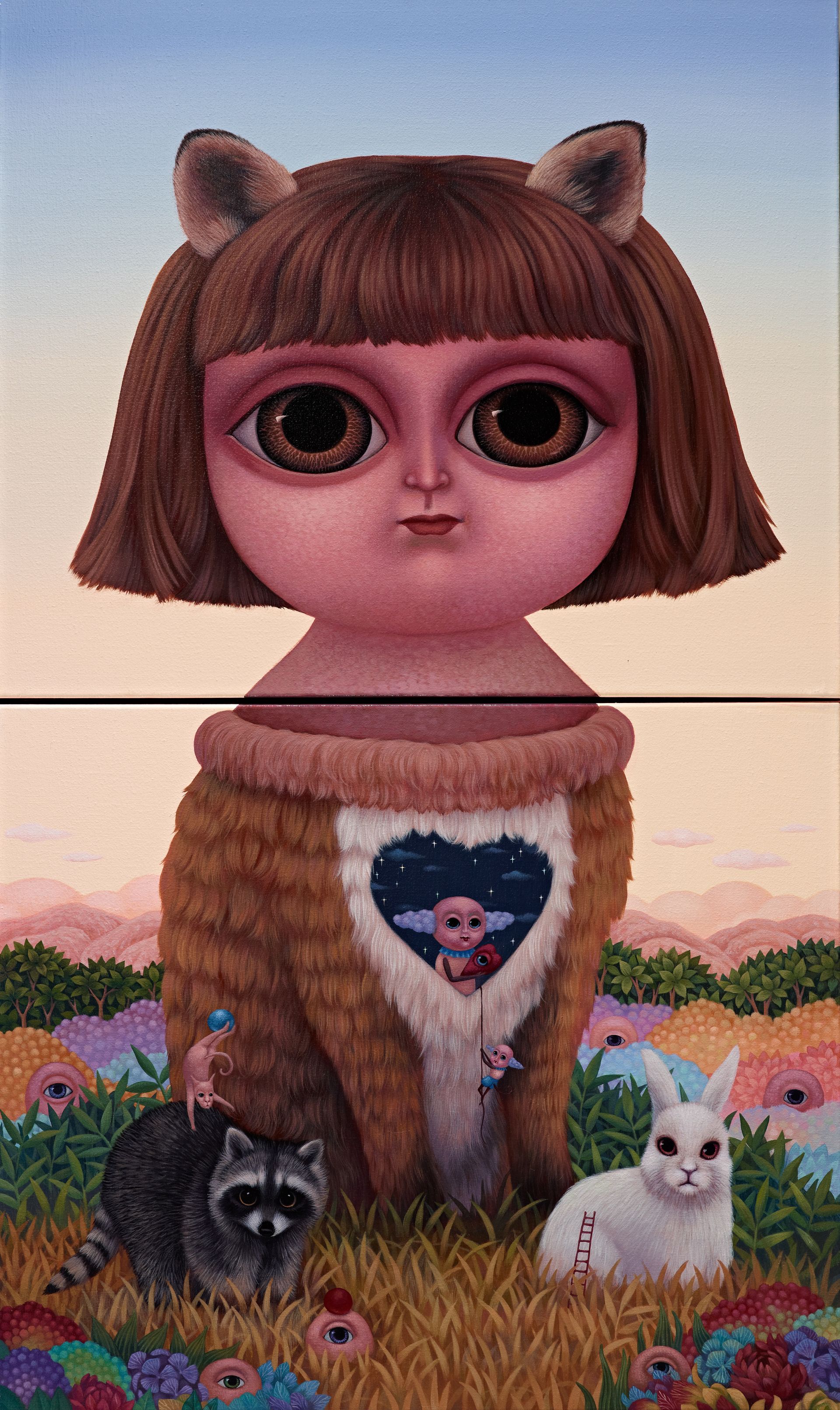 小狐仙與躲貓貓的小丑