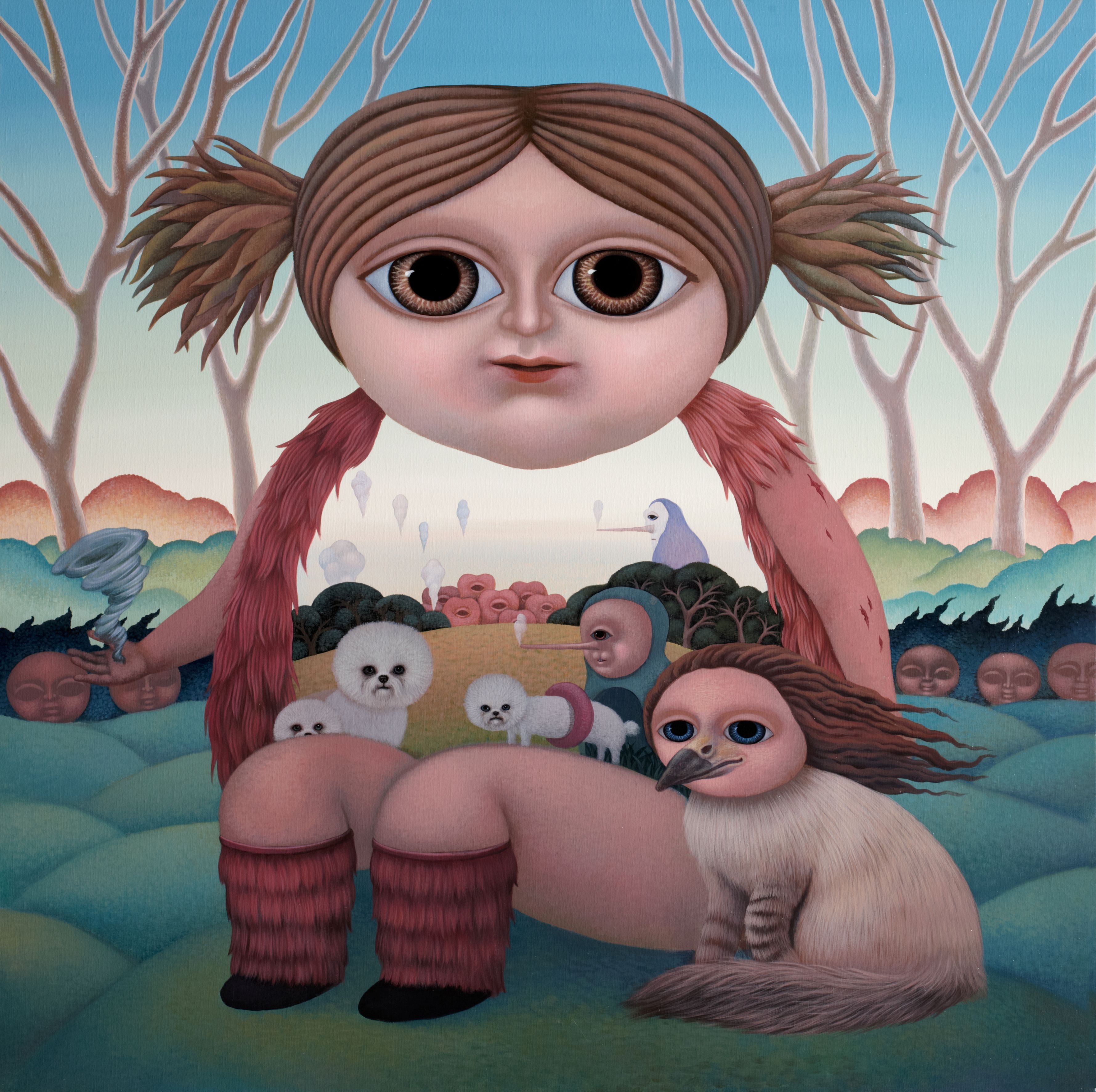 山丘上的風精靈