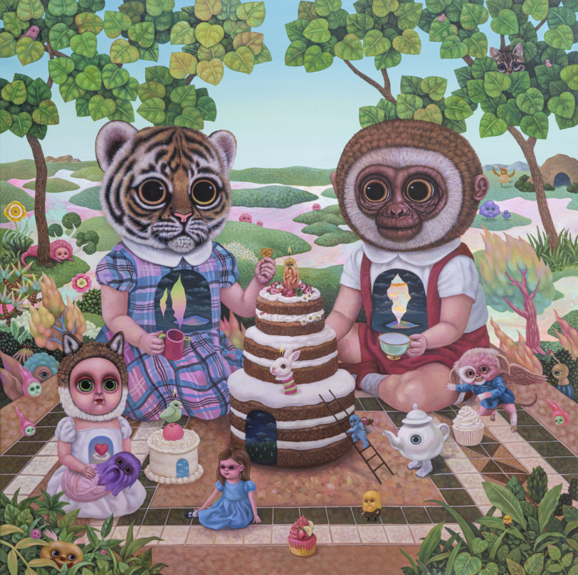 老虎雅子與Dr.Monkey的午茶派對 Tiger Masako's Afternoon Tea Party with Dr. Monkey