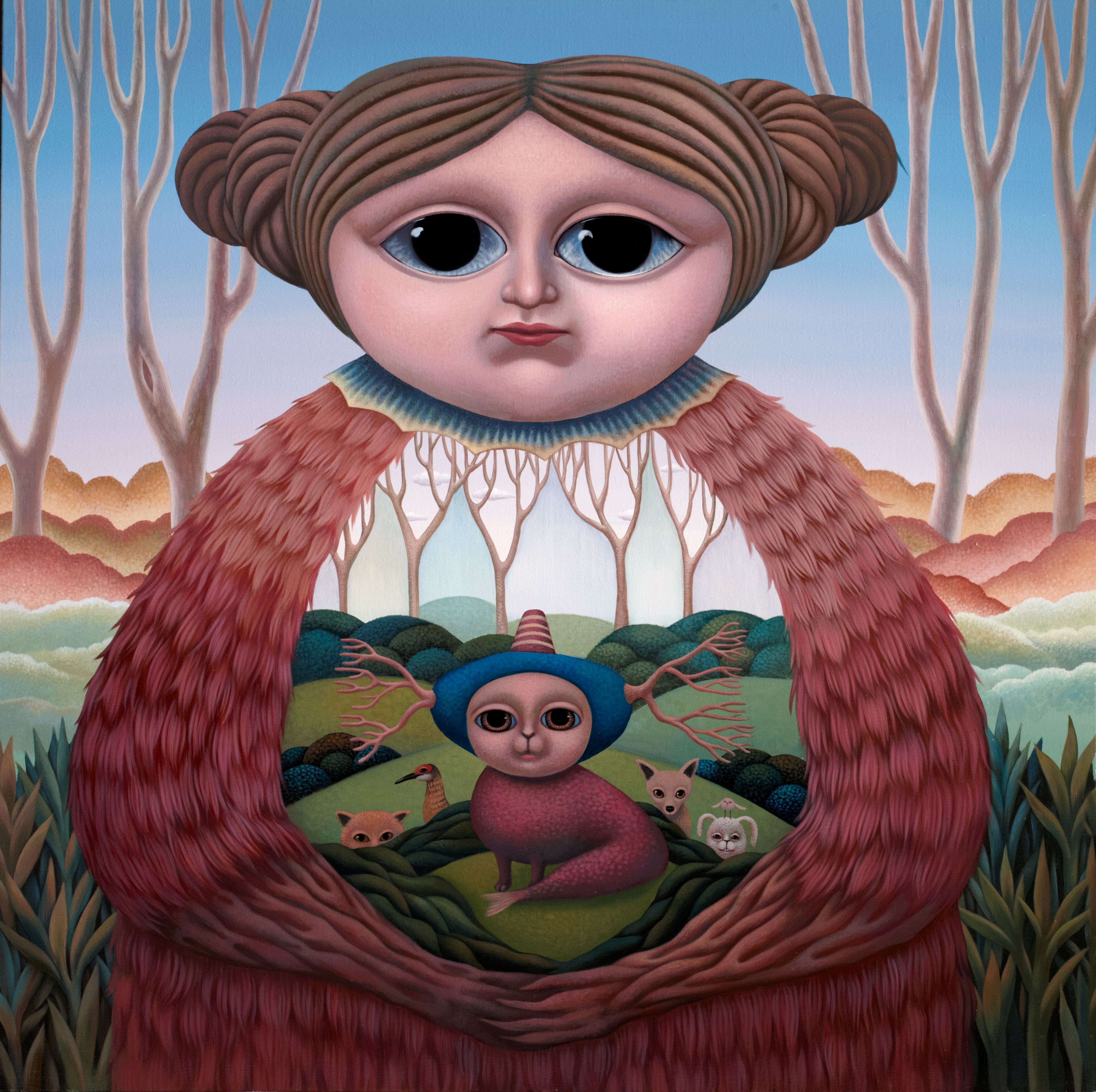 山丘上的木精靈