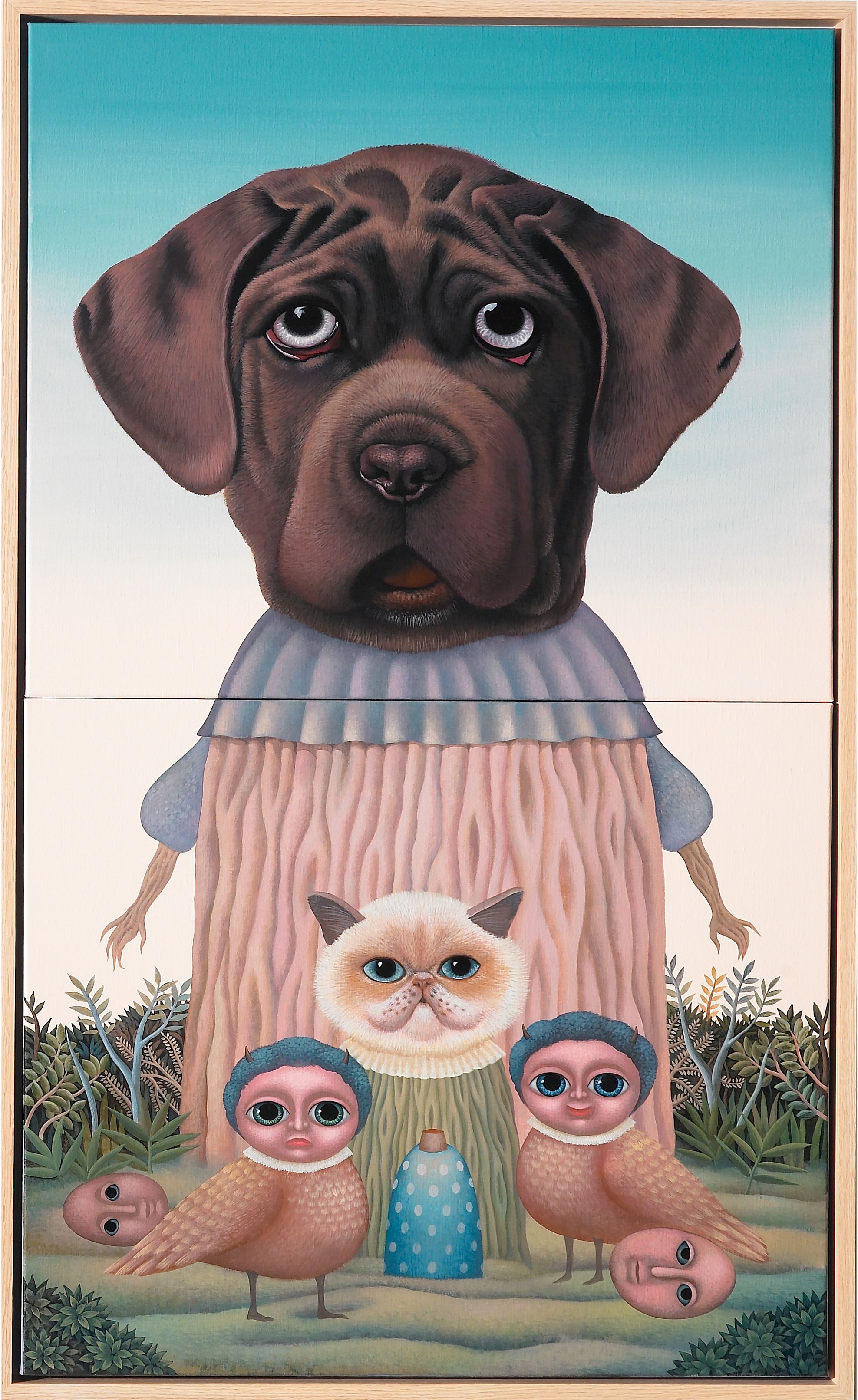 黑狗頭樹妖與藍魔鬼的換頭遊戲